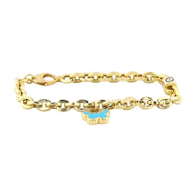 14 Ayar Altın Tasarım Bileklik  -  0184644