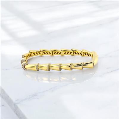 14 Ayar Altın Tasarım Bileklik  -  0184977