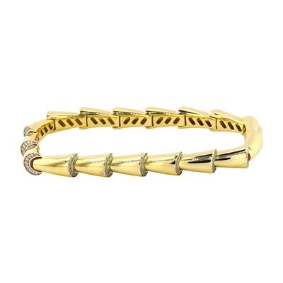 14 Ayar Altın Tasarım Bileklik  -  0184977