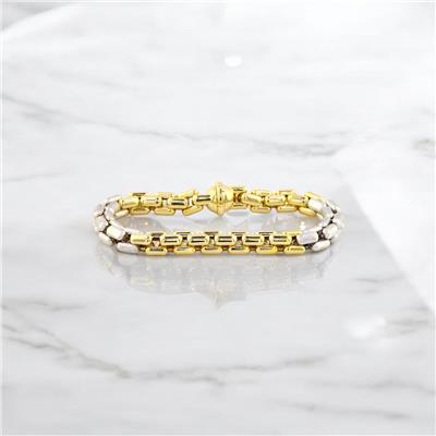 14 Ayar Altın Tasarım Bileklik  -  0184986