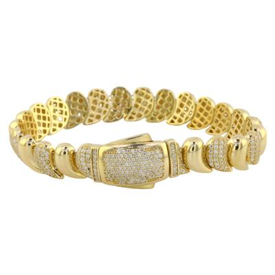 14 Ayar Altın Tasarım Bileklik  -  0187705