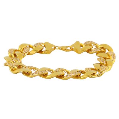 14 Ayar Altın Tasarım Bileklik  -  0187721