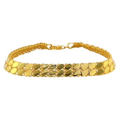 14 Ayar Altın Tasarım Bileklik  -  0187723