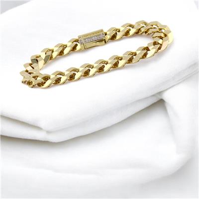 14 Ayar Altın Tasarım Bileklik  -  0188343