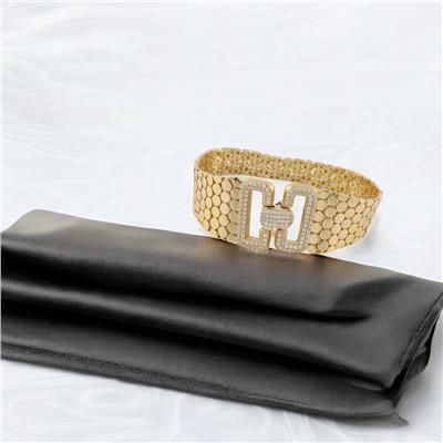 14 Ayar Altın Tasarım Bileklik  -  0188605