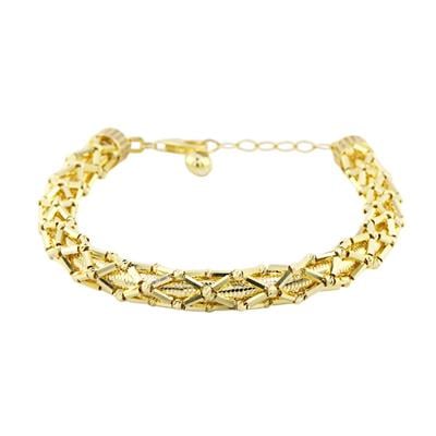 14 Ayar Altın Tasarım Bileklik  -  0188628