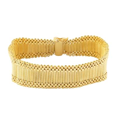 14 Ayar Altın Tasarım Bileklik  -  0188667