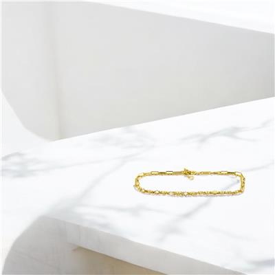 14 Ayar Altın Tasarım Bileklik  -  0188684