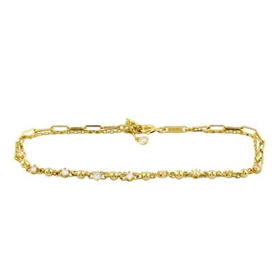 14 Ayar Altın Tasarım Bileklik  -  0188684