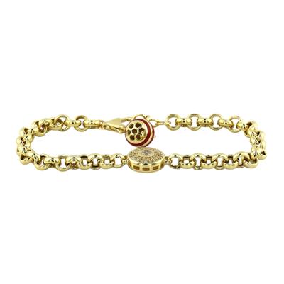 14 Ayar Altın Tasarım Bileklik  -  0193056