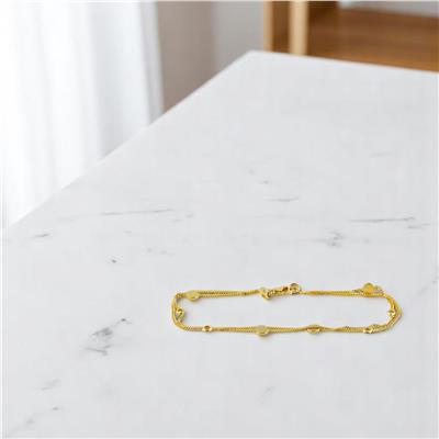 14 Ayar Altın Tasarım Bileklik  -  0194267