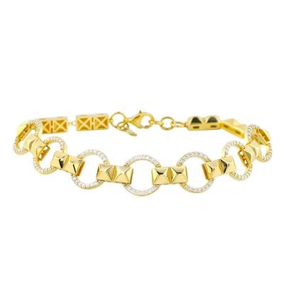 14 Ayar Altın Tasarım Bileklik  -  0194339