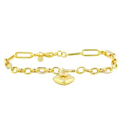 14 Ayar Altın Tasarım Bileklik  -  0194341