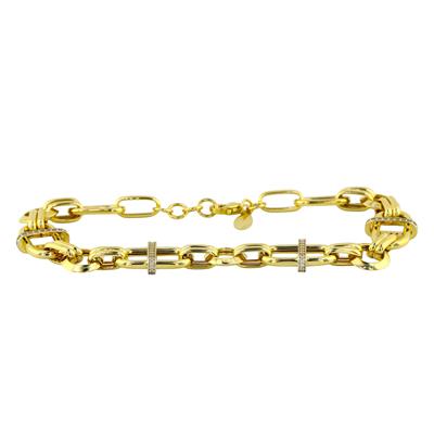 14 Ayar Altın Tasarım Bileklik  -  0194361