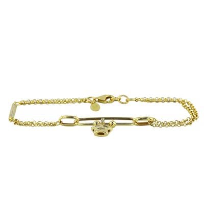 14 Ayar Altın Tasarım Bileklik  -  0194633