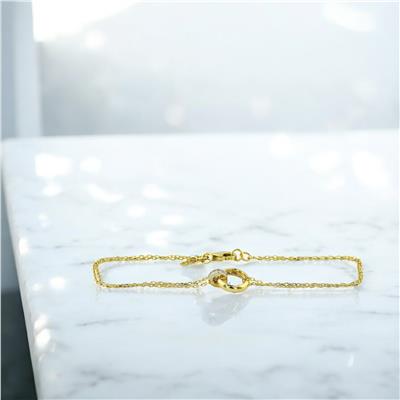 14 Ayar Altın Tasarım Bileklik  -  0194642