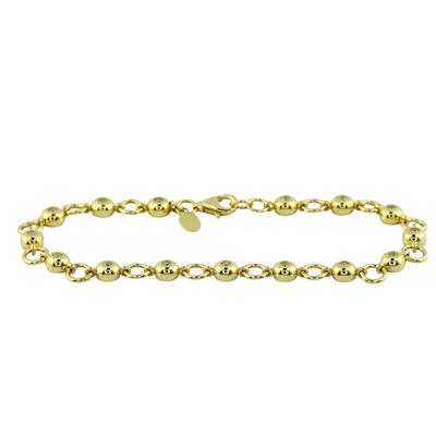 14 Ayar Altın Tasarım Bileklik  -  0194645