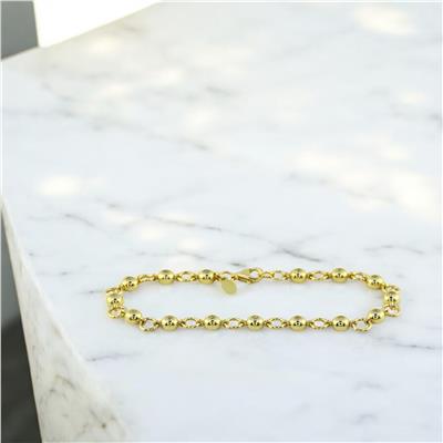 14 Ayar Altın Tasarım Bileklik  -  0194645