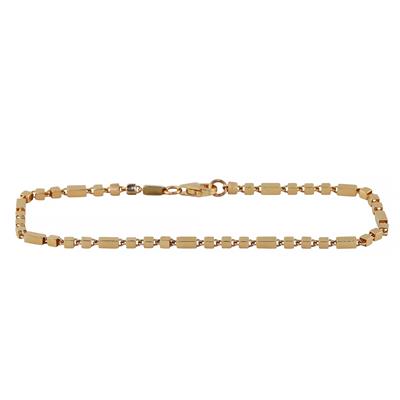 14 Ayar Altın Tasarım Bileklik  -  0194650