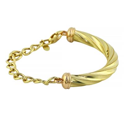 14 Ayar Altın Tasarım Bileklik  -  0194653