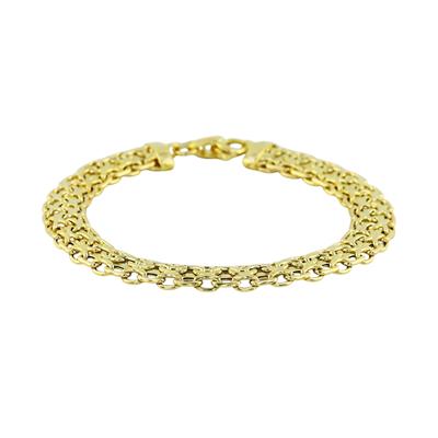 14 Ayar Altın Tasarım Bileklik  -  0195073