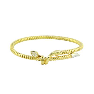 14 Ayar Altın Tasarım Bileklik  -  0195075