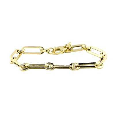 14 Ayar Altın Tasarım Bileklik  -  0195099