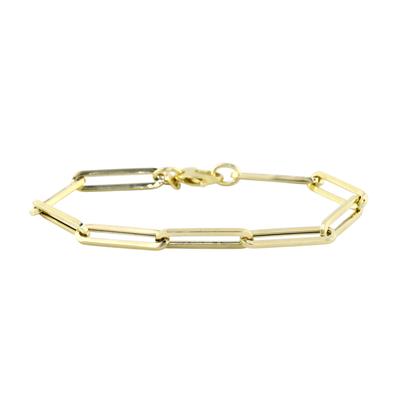 14 Ayar Altın Tasarım Bileklik  -  0195107