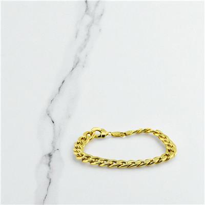 14 Ayar Altın Tasarım Bileklik  -  0195121