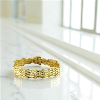 14 Ayar Altın Tasarım Bileklik  -  0195278