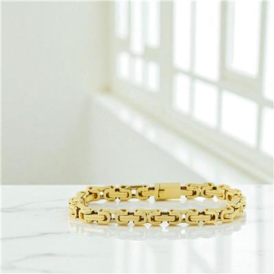 14 Ayar Altın Tasarım Bileklik  -  0195280