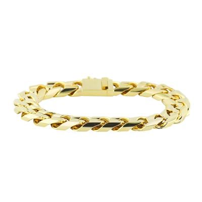 14 Ayar Altın Tasarım Bileklik  -  0195303