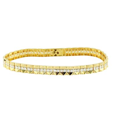 14 Ayar Altın Tasarım Bileklik  -  0195702