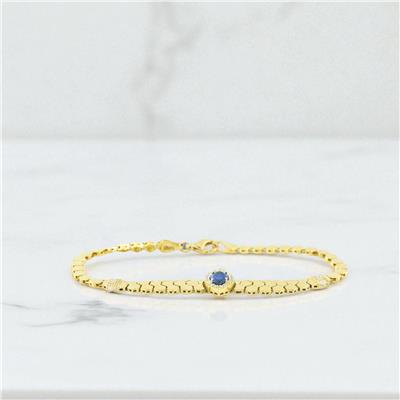 14 Ayar Altın Tasarım Bileklik  -  0196793