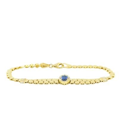 14 Ayar Altın Tasarım Bileklik  -  0196793