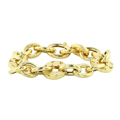 14 Ayar Altın Tasarım Bileklik  -  0198881