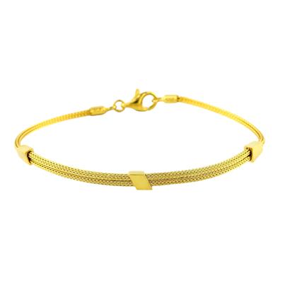 14 Ayar Altın Tasarım Bileklik  -  0198938