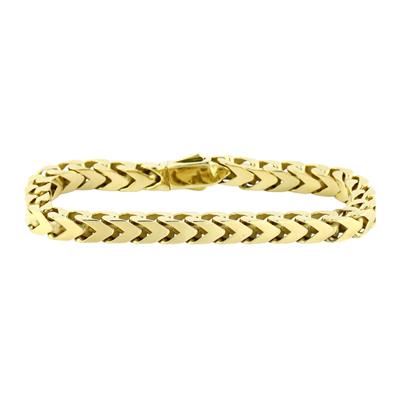 14 Ayar Altın Tasarım Bileklik  -  0199017