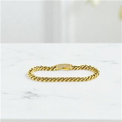 14 Ayar Altın Tasarım Bileklik  -  0199023