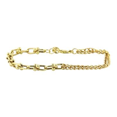 14 Ayar Altın Tasarım Bileklik  -  0199040