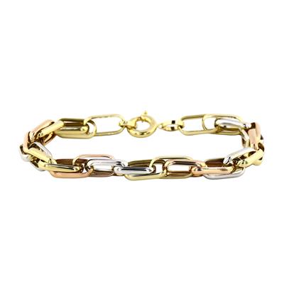 14 Ayar Altın Tasarım Bileklik  -  0199044