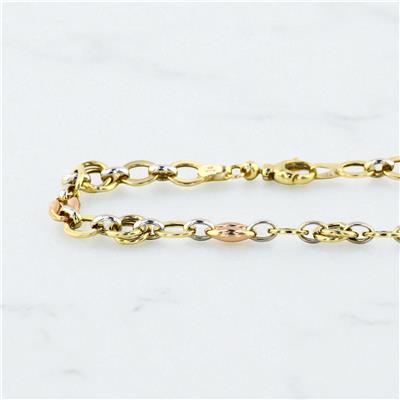 14 Ayar Altın Tasarım Bileklik  -  0199048