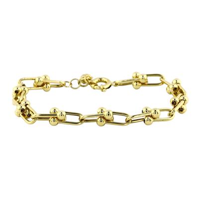 14 Ayar Altın Tasarım Bileklik  -  0199067