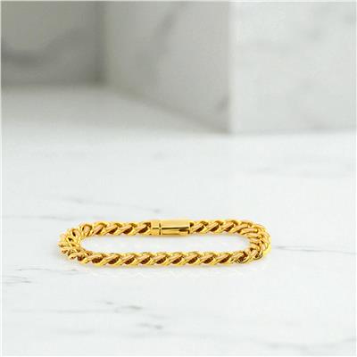 14 Ayar Altın Tasarım Bileklik  -  0199069