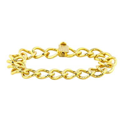 14 Ayar Altın Tasarım Bileklik  -  0199077