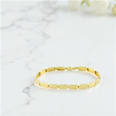 14 Ayar Altın Tasarım Bileklik  -  0199165