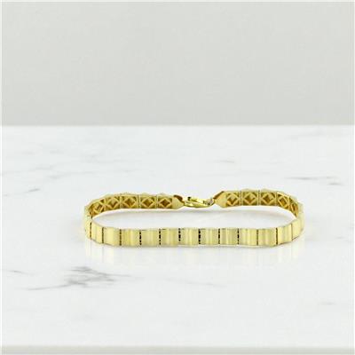 14 Ayar Altın Tasarım Bileklik  -  0199166