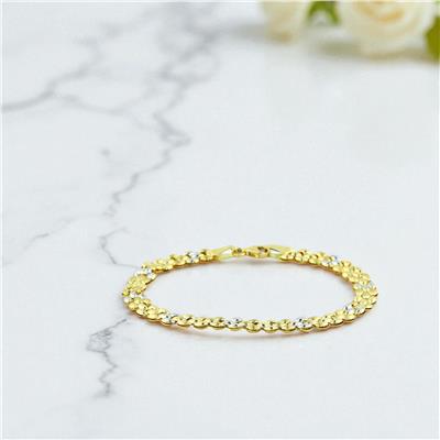 14 Ayar Altın Tasarım Bileklik  -  0199168