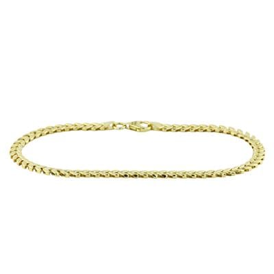 14 Ayar Altın Tasarım Bileklik  -  0199175