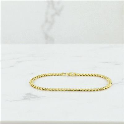 14 Ayar Altın Tasarım Bileklik  -  0199175